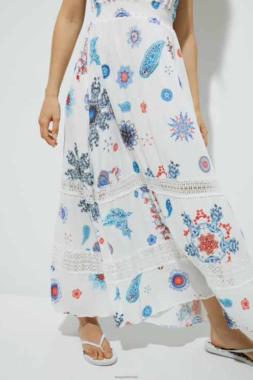 oblačila NFXLT1057 ženske Desigual dolga obleka brez rokavov