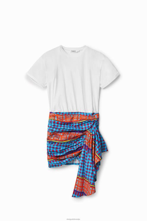 oblačila NFXLT1081 ženske Desigual kratka dvodelna obleka stella jean