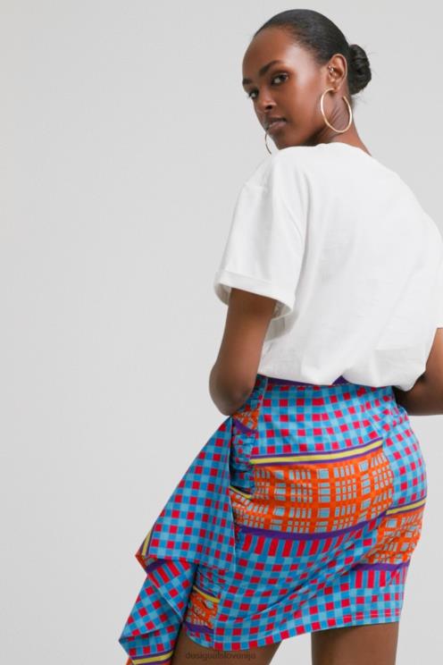 oblačila NFXLT1081 ženske Desigual kratka dvodelna obleka stella jean