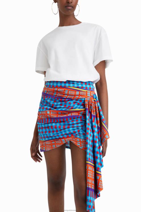 oblačila NFXLT1081 ženske Desigual kratka dvodelna obleka stella jean