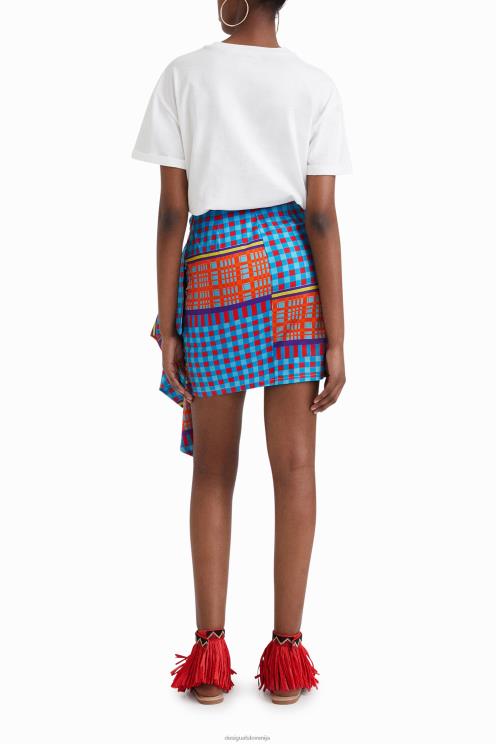 oblačila NFXLT1081 ženske Desigual kratka dvodelna obleka stella jean