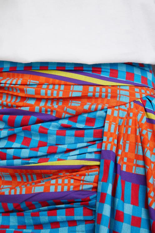 oblačila NFXLT1081 ženske Desigual kratka dvodelna obleka stella jean