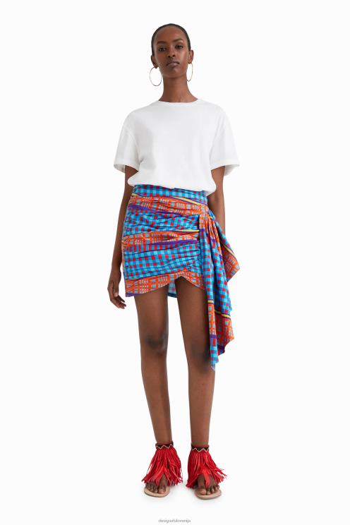 oblačila NFXLT1081 ženske Desigual kratka dvodelna obleka stella jean