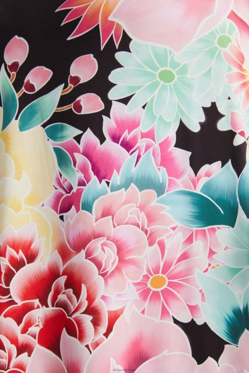 oblačila NFXLT1089 ženske Desigual dolga cvetlična obleka