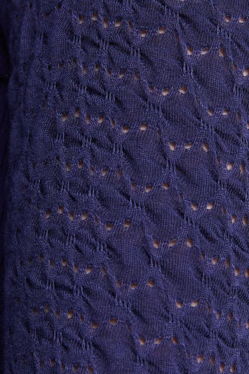 oblačila NFXLT1115 ženske Desigual mornarska pletena obleka