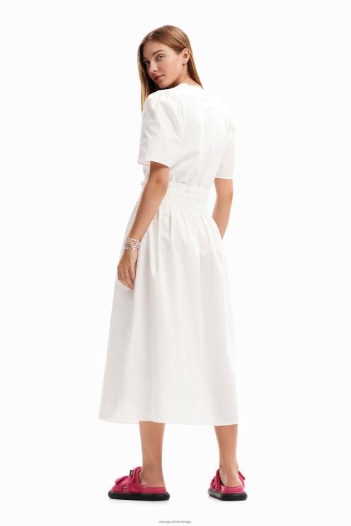 oblačila NFXLT129 ženske Desigual kombinacija midi obleke