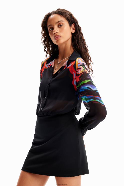 oblačila NFXLT13 ženske Desigual m. kombinacija kratke obleke christian lacroix