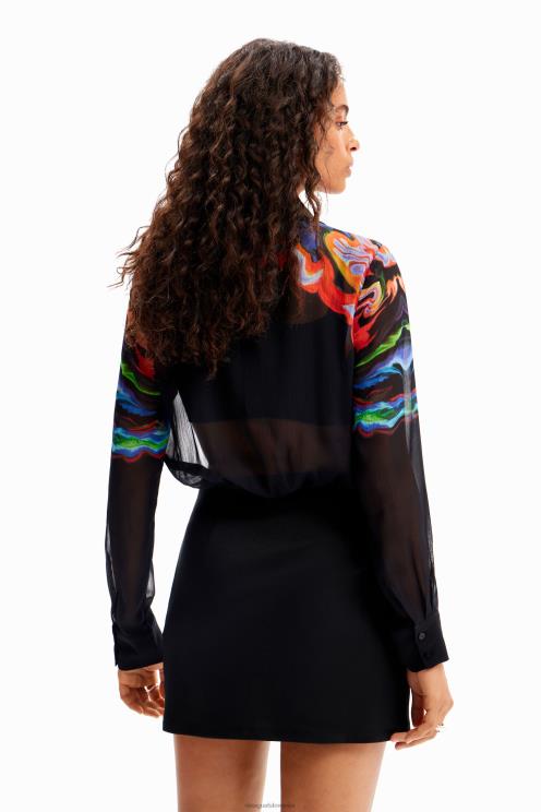 oblačila NFXLT13 ženske Desigual m. kombinacija kratke obleke christian lacroix