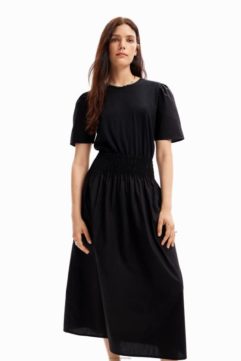 oblačila NFXLT151 ženske Desigual kombinacija midi obleke