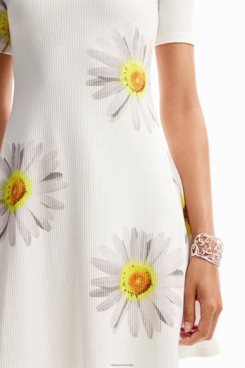 oblačila NFXLT187 ženske Desigual m. kratka obleka v obliki marjetice Christiana Lacroixa