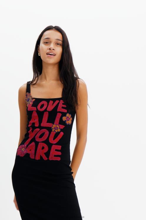 oblačila NFXLT299 ženske Desigual ozka obleka z naramnicami