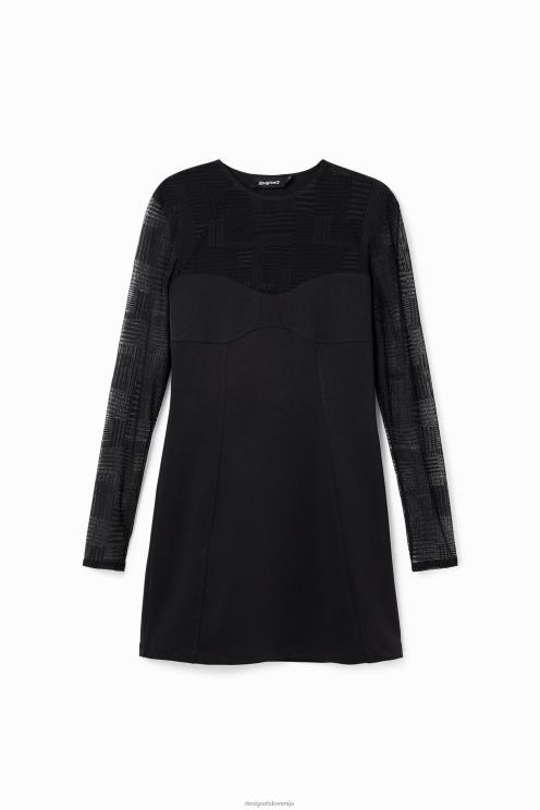 oblačila NFXLT487 ženske Desigual kombinacija kratke obleke