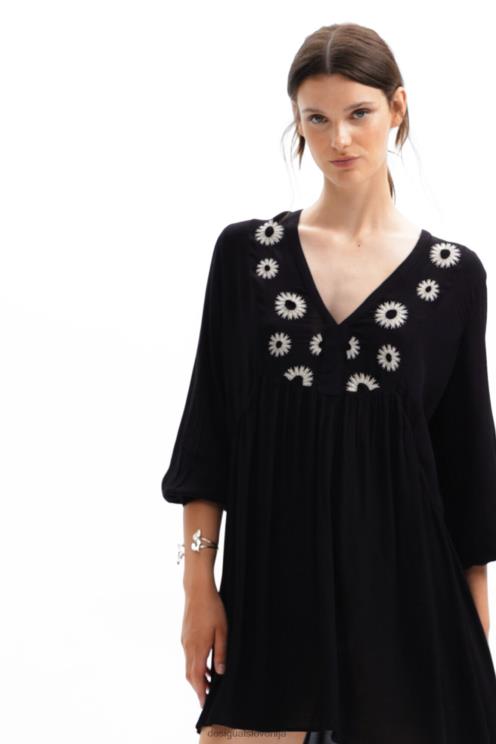 oblačila NFXLT55 ženske Desigual kratka tunika obleka