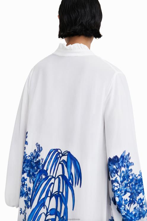 oblačila NFXLT709 ženske Desigual dolg kaftan stella jean