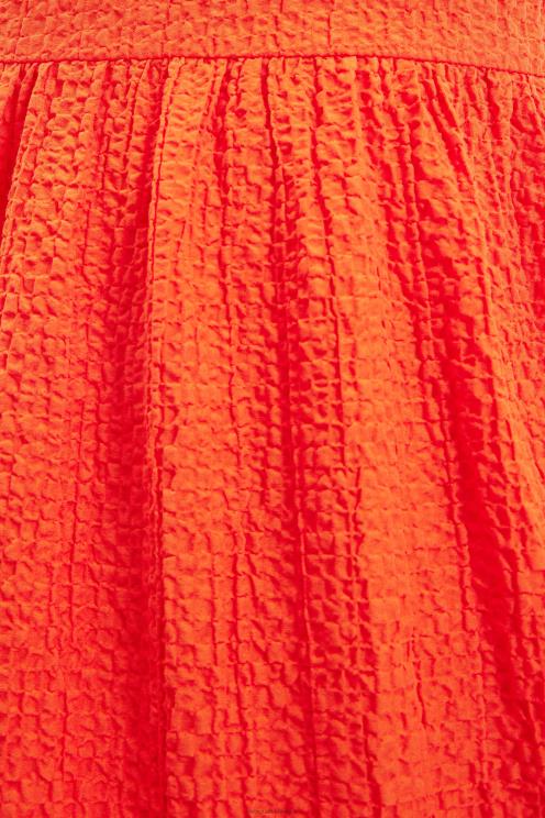 oblačila NFXLT809 ženske Desigual midi obleka z izrezom na hrbtu