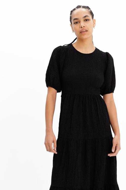 oblačila NFXLT814 ženske Desigual midi obleka z izrezom na hrbtu