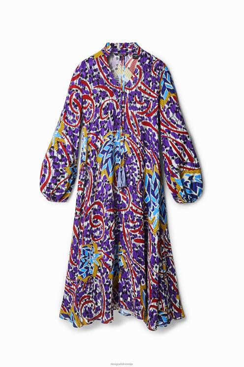 oblačila NFXLT832 ženske Desigual dolg kaftan stella jean