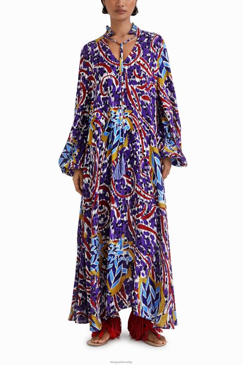 oblačila NFXLT832 ženske Desigual dolg kaftan stella jean