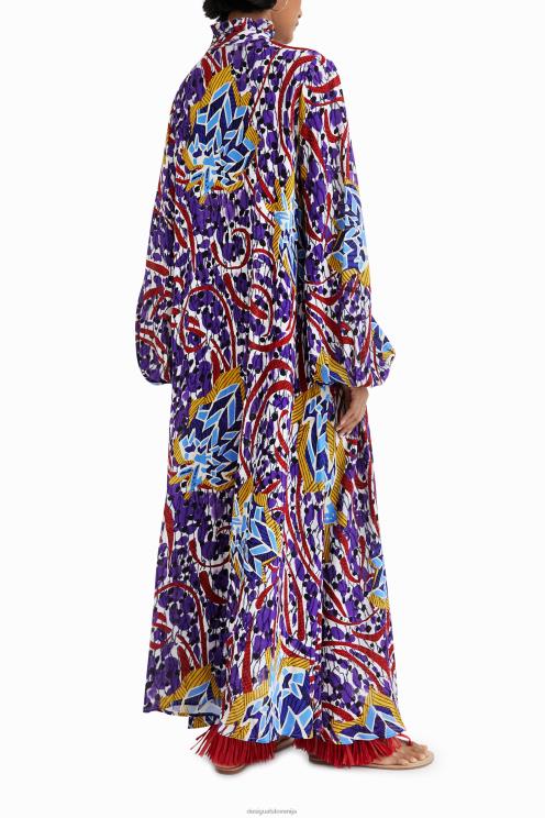 oblačila NFXLT832 ženske Desigual dolg kaftan stella jean