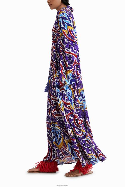 oblačila NFXLT832 ženske Desigual dolg kaftan stella jean