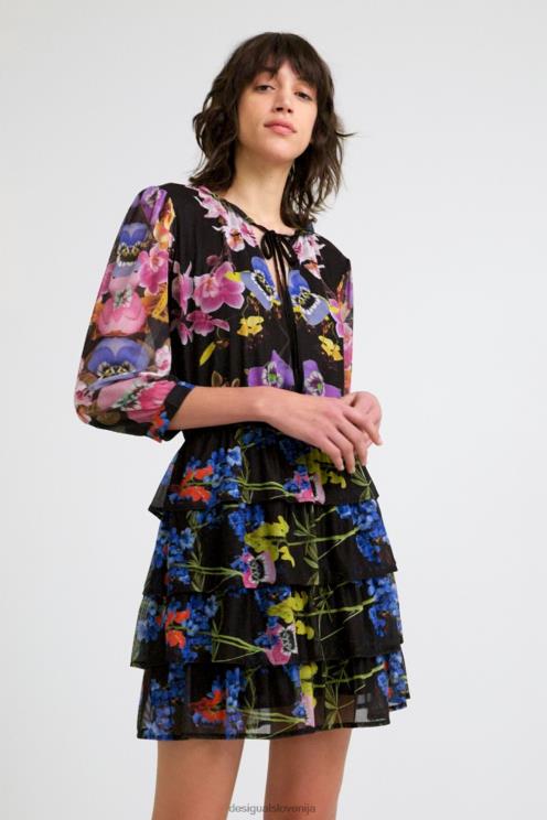 oblačila NFXLT949 ženske Desigual m. obleka christian lacroix orhideja