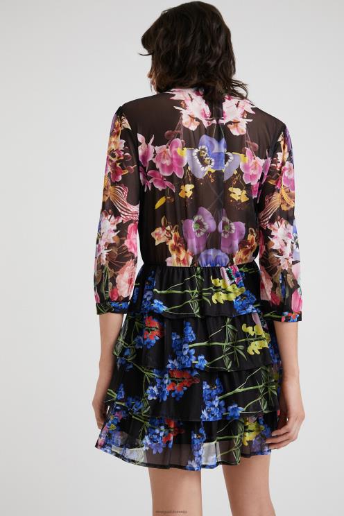 oblačila NFXLT949 ženske Desigual m. obleka christian lacroix orhideja