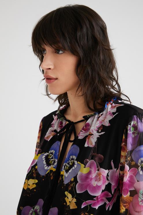 oblačila NFXLT949 ženske Desigual m. obleka christian lacroix orhideja