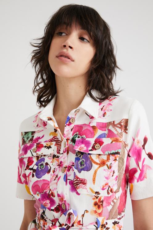 oblačila NFXLT980 ženske Desigual m. srajčna obleka christian lacroix