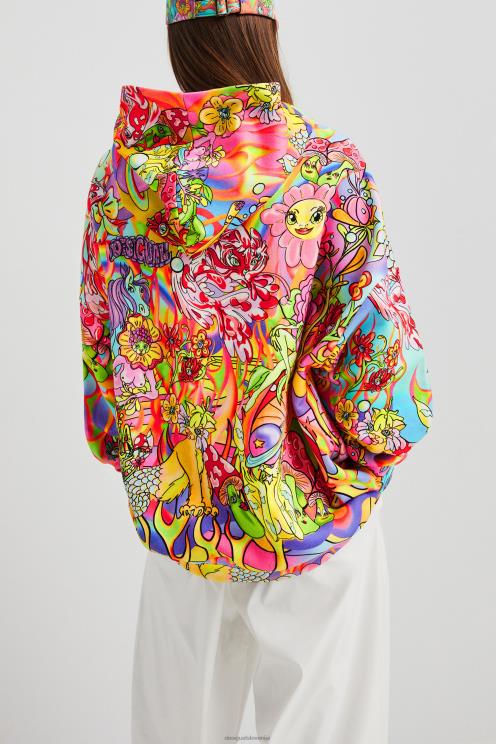 oblačila NFXLT1030 ženske Desigual prevelik pulover s kapuco