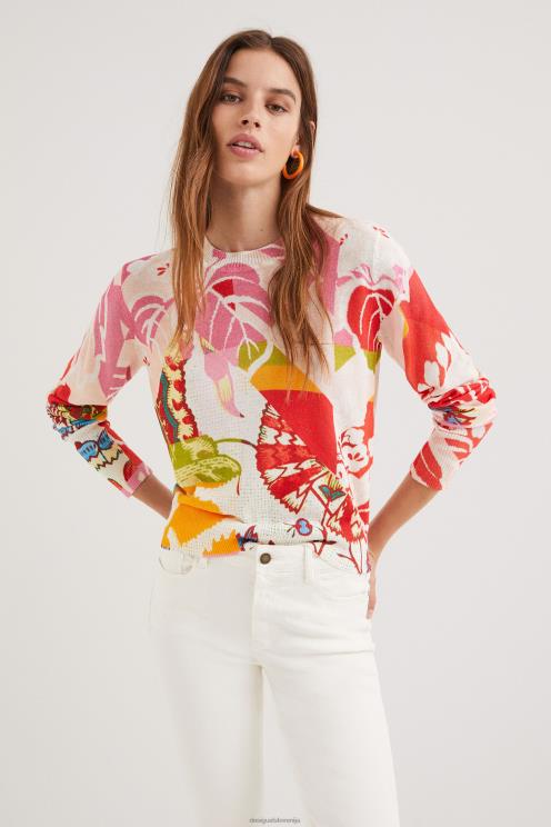 oblačila NFXLT1093 ženske Desigual m. pulover s potiskom christian lacroix