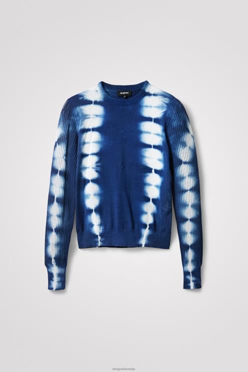 oblačila NFXLT1113 ženske Desigual pleten pulover na kravato