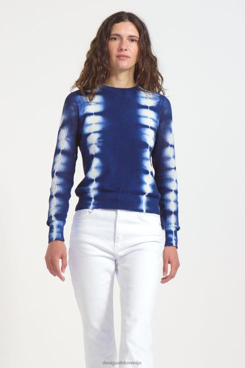 oblačila NFXLT1113 ženske Desigual pleten pulover na kravato