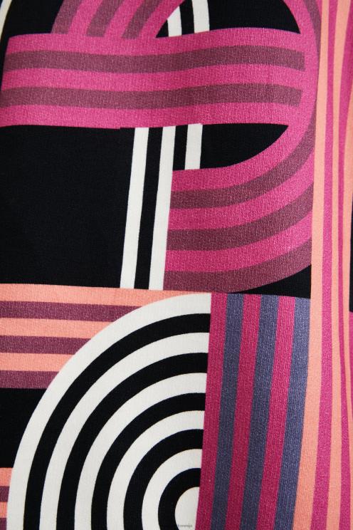 oblačila NFXLT1129 ženske Desigual prevelik dolg pulover s kapuco