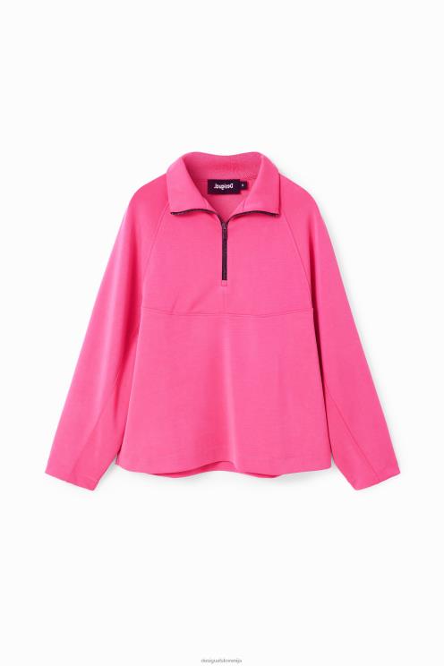 oblačila NFXLT156 ženske Desigual oversize športni pulover