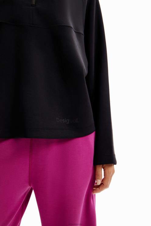 oblačila NFXLT172 ženske Desigual oversize športni pulover