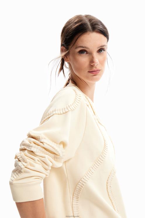 oblačila NFXLT26 ženske Desigual naguban trak