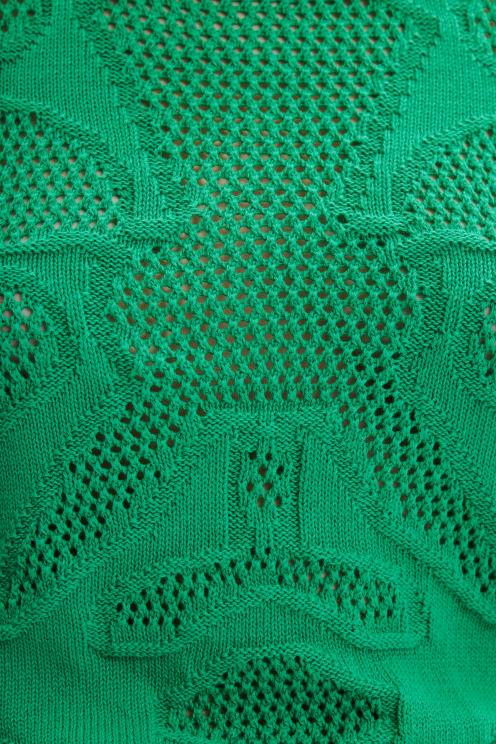 oblačila NFXLT295 ženske Desigual odprt cvetlični pulover