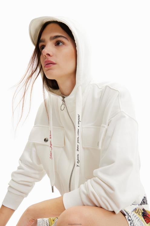 oblačila NFXLT337 ženske Desigual pulover z velikimi žepi