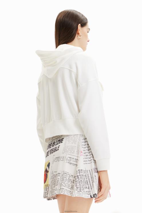 oblačila NFXLT337 ženske Desigual pulover z velikimi žepi