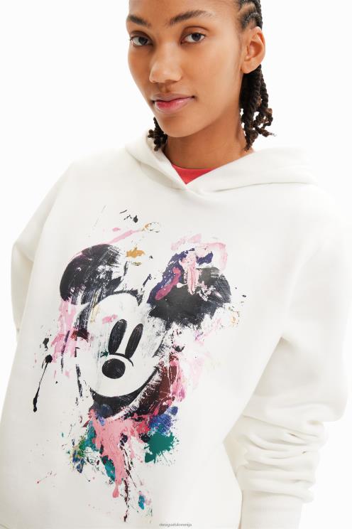 oblačila NFXLT391 ženske Desigual disneyjev mickey mouse splatter jopica