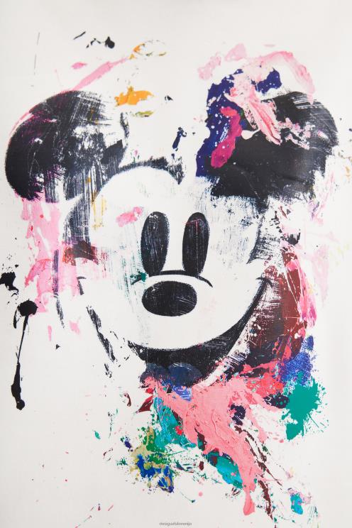 oblačila NFXLT391 ženske Desigual disneyjev mickey mouse splatter jopica