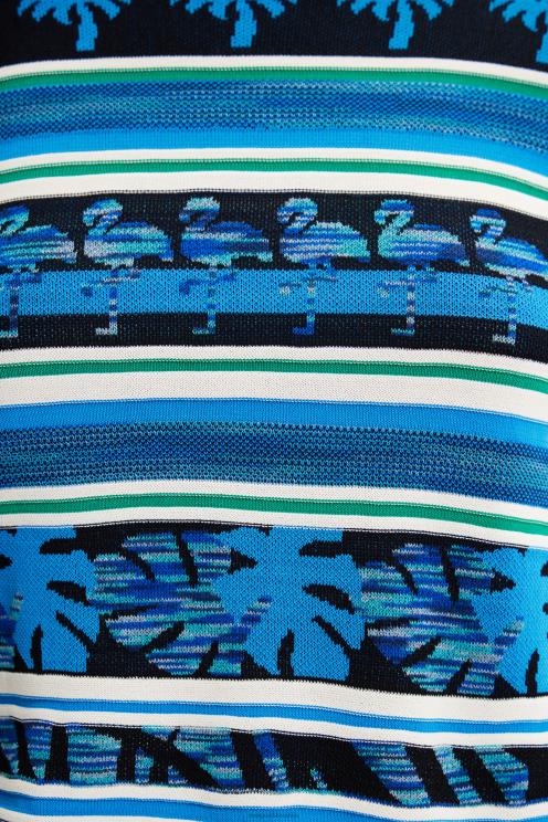 oblačila NFXLT501 ženske Desigual pulover s tropsko mejo