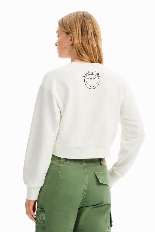 oblačila NFXLT525 ženske Desigual kratka majica s smeški