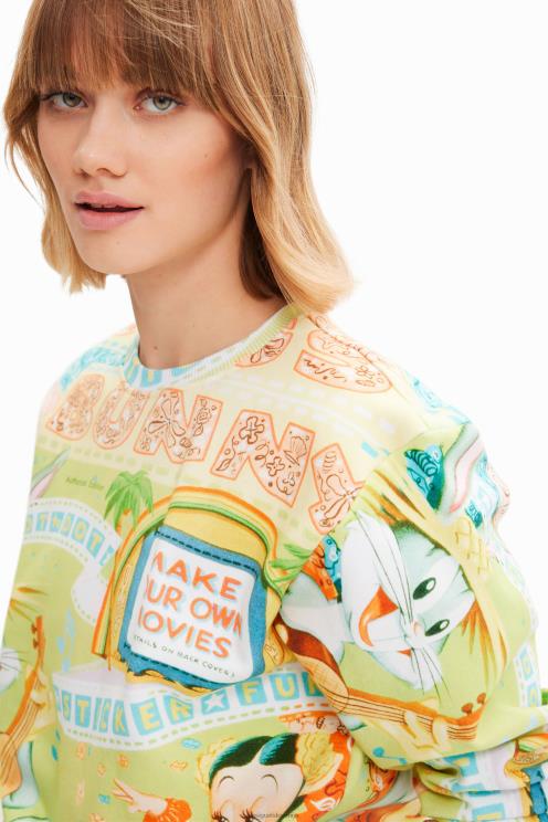 oblačila NFXLT612 ženske Desigual pulover za film bugs bunny