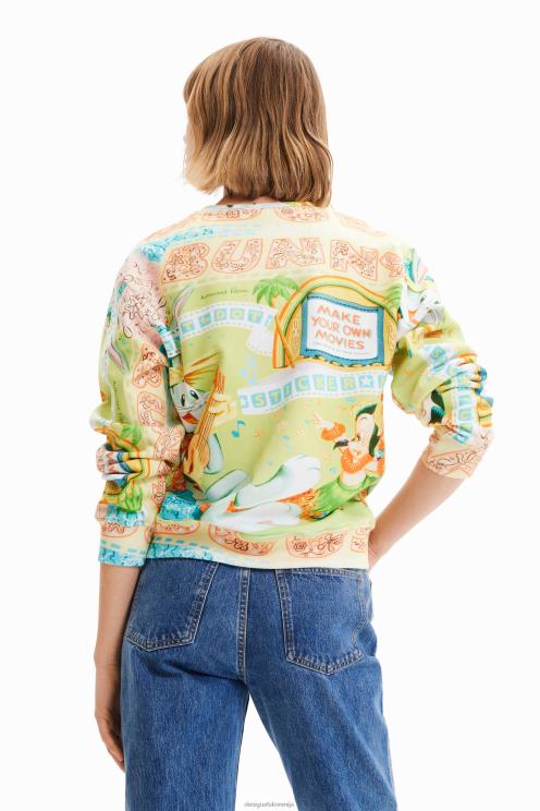 oblačila NFXLT612 ženske Desigual pulover za film bugs bunny