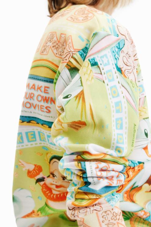 oblačila NFXLT612 ženske Desigual pulover za film bugs bunny