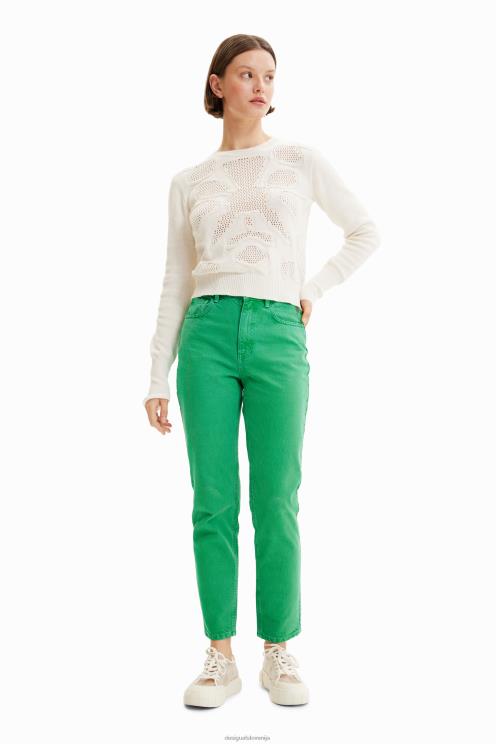 oblačila NFXLT638 ženske Desigual odprt cvetlični pulover