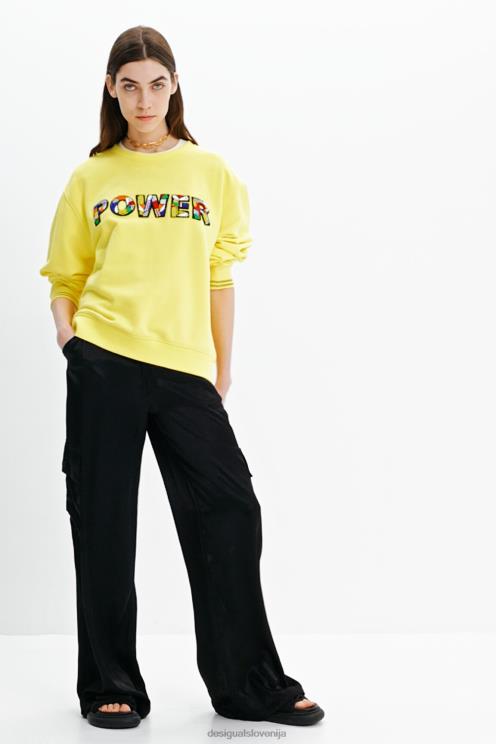 oblačila NFXLT919 ženske Desigual power patch jopica