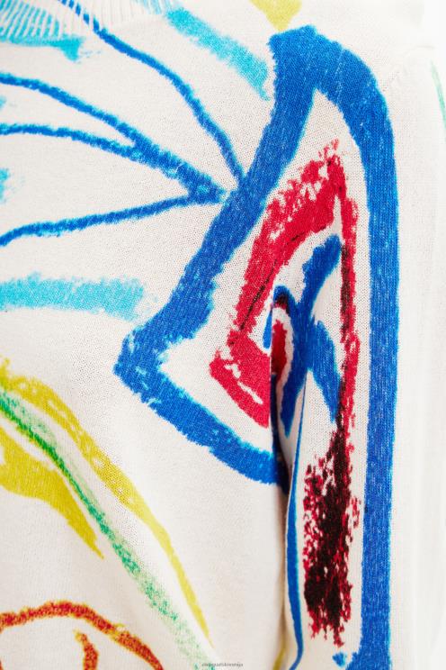 oblačila NFXLT972 ženske Desigual ilustracijski pulover