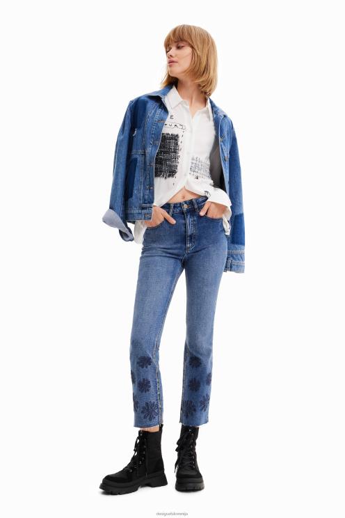 oblačila NFXLT1022 ženske Desigual patchwork in cvetlična majica